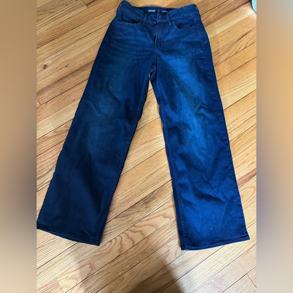 Old Navy Women’s Deep Blue Relaxed Jeans
